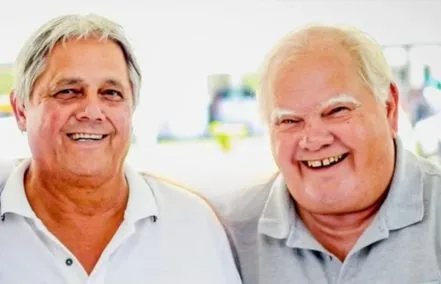 Gilberto e Vitor Cabral Ribeiro, fundadores